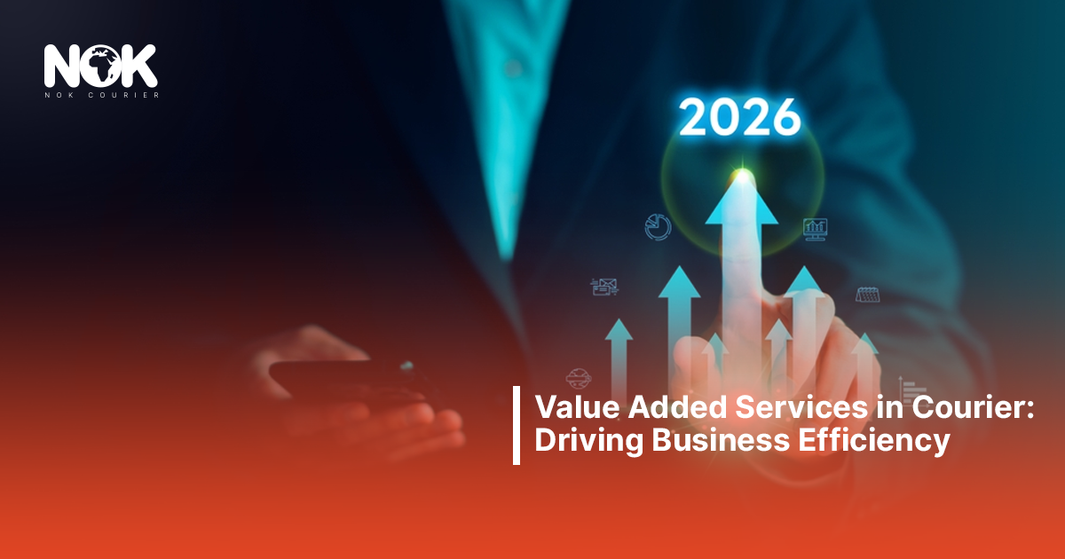 Value-added services in courier